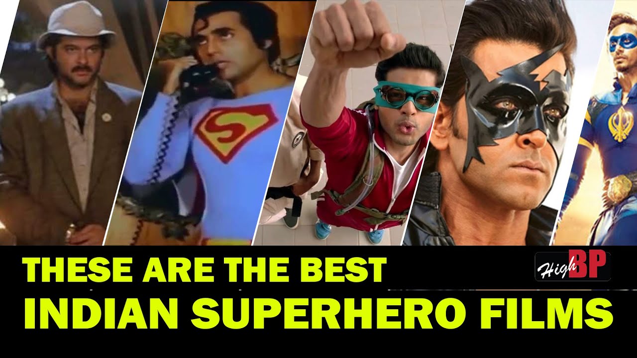 ये हैं कुछ बेहतरीन इंडियन सुपरहीरो की फ़िल्में |  Indian Superhero Films | Bollywood | High BP TV