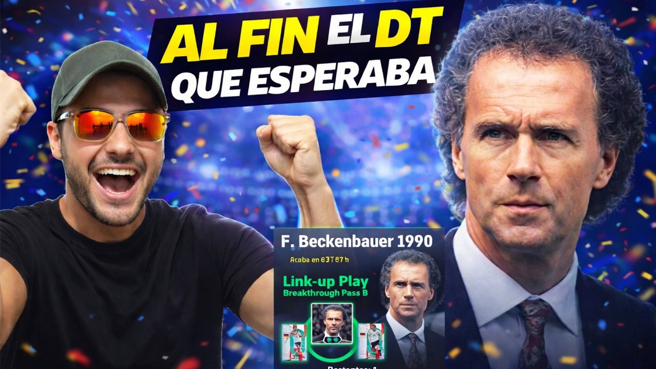 Llega DT de Contrataque Largo!!! Beckenbauer lo vale??? #efootball2026