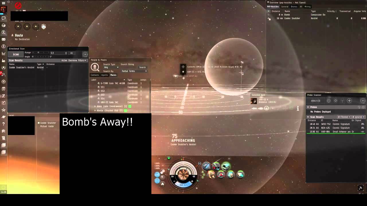 First solo bomber kill