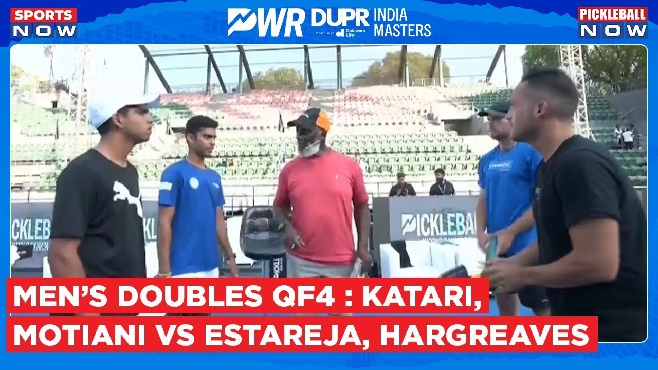 PWR DUPR India Masters 2024  Men&rsquo;s Doubles QF 04  India&rsquo;s Katari & Motiani Duo Loses  Full Match