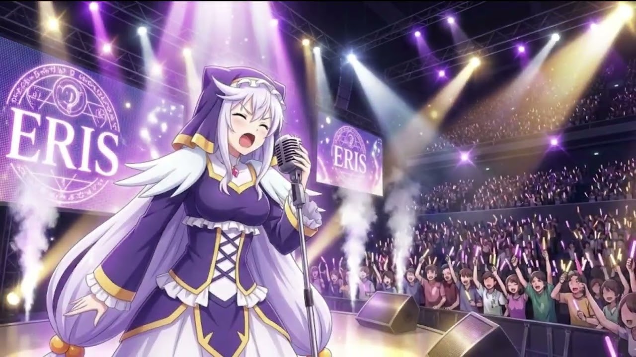 Konosuba | Eris, la Diosa de la Fortuna 🪙✨ | J-Pop Anime IA