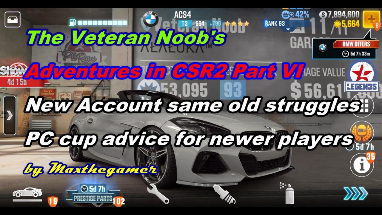 CSR2|CSR Racing 2: Veteran Noob's adventures part 6. PC Cup!