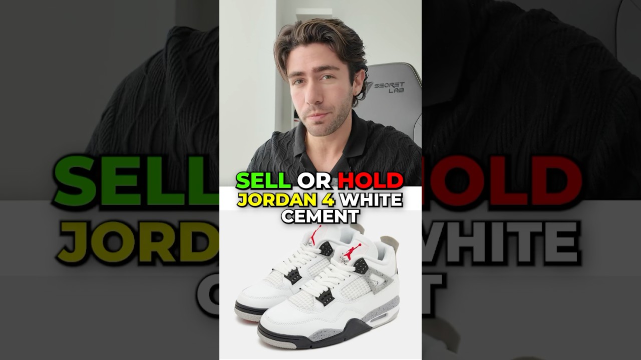 Will the Jordan 4 White Cement Increase in Price? #sneakers #nike #jordans