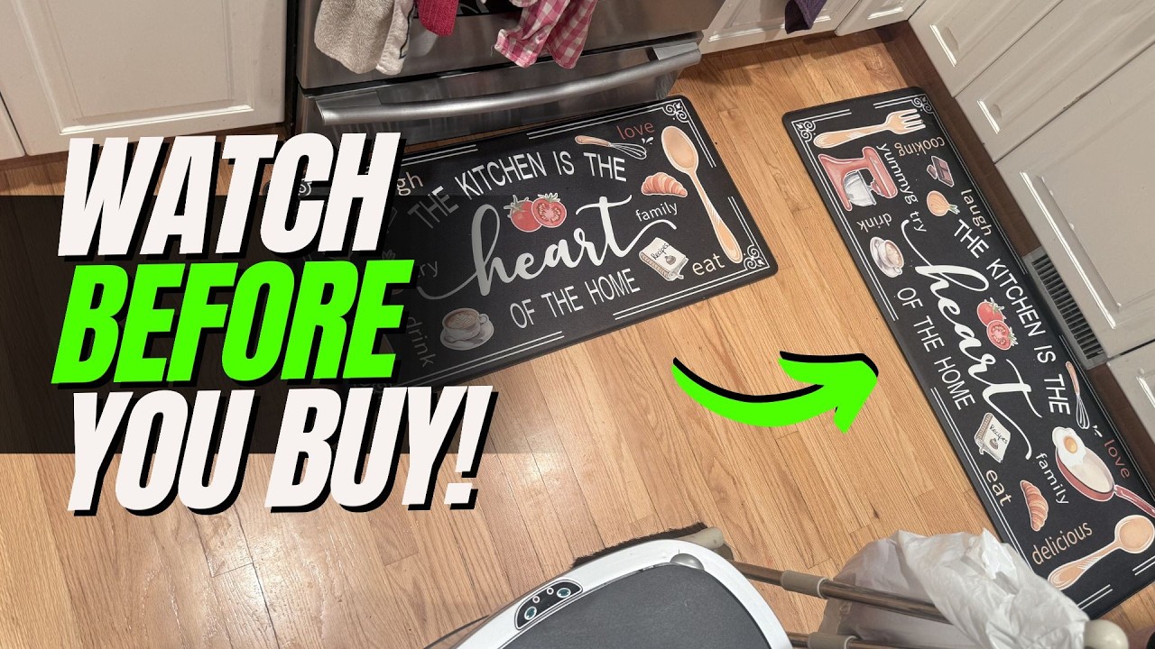 BEST Anti Fatigue Rugs for Kitchen Comfort - | Yamaziot Anti-Fatigue Kitchen Mat REVIEW