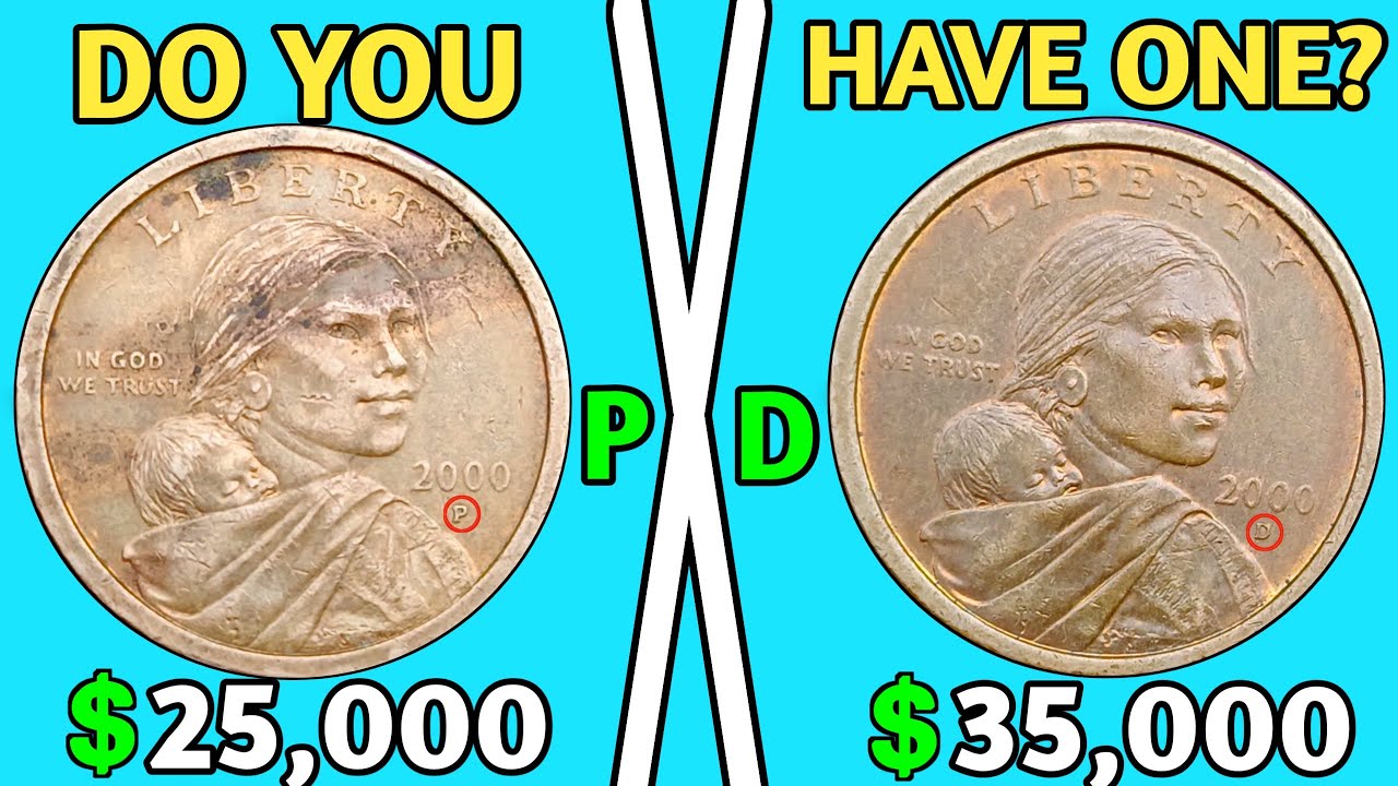 СУПЕР РЕДКИЕ золотые долларовые монеты, стоящие больших денег! Стоимость долларовой монеты Сакагавеи