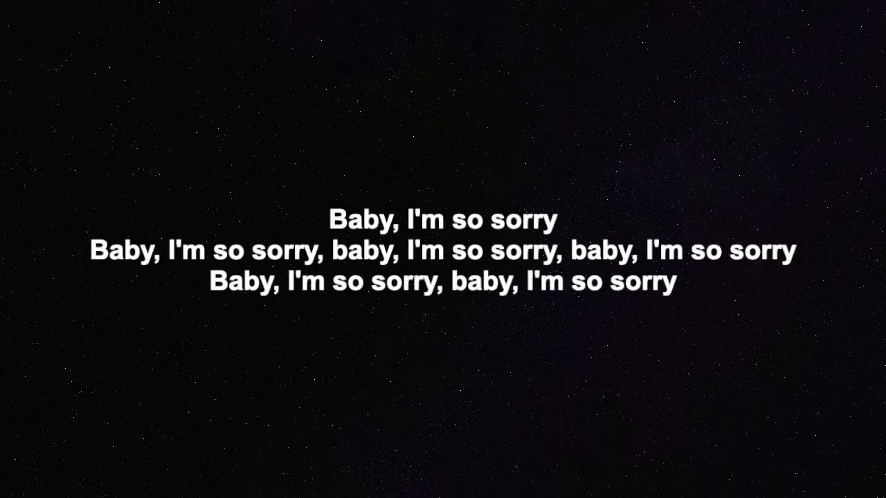 Lil Baby - So Sorry (Lyrics Video)