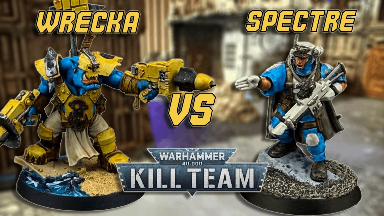 Отряд &laquo;Спектр&raquo; против команды &laquo;Врека&raquo; &mdash; отчёт о сражении в Kill Team.