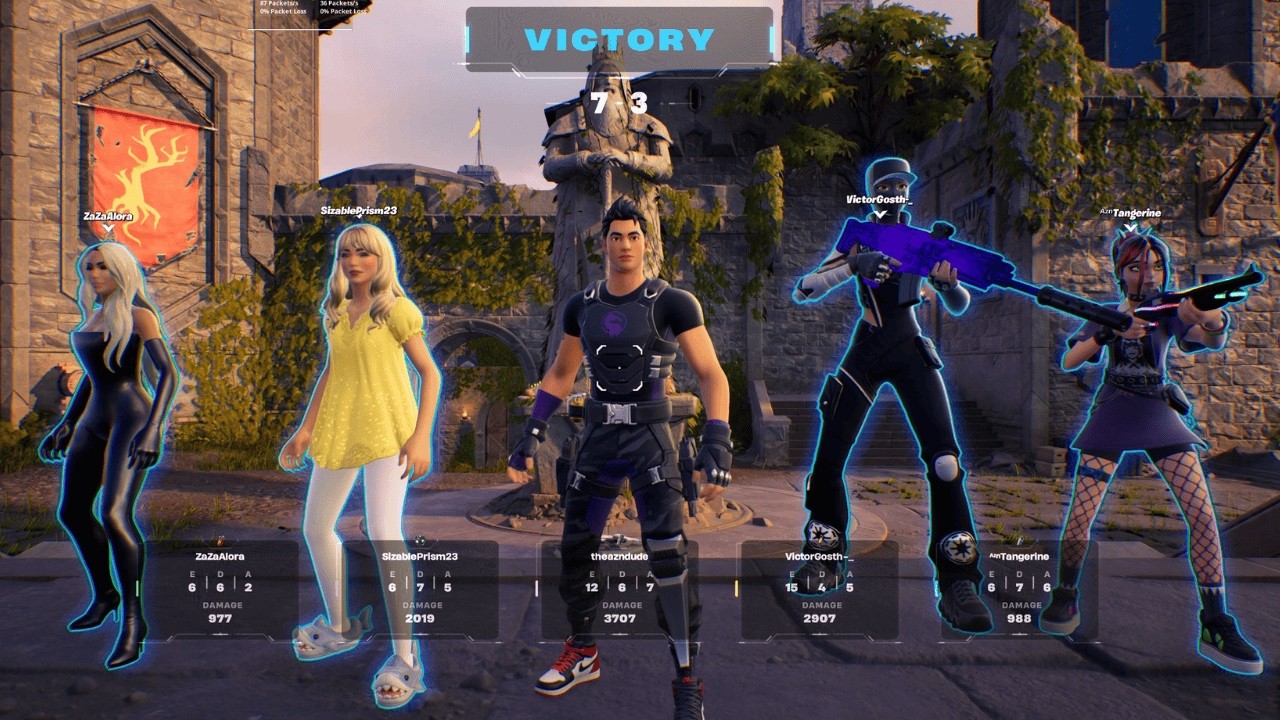 Clutch Father-Daughter WIN on Hammer Fall! 🏆 Fortnite Ballistic