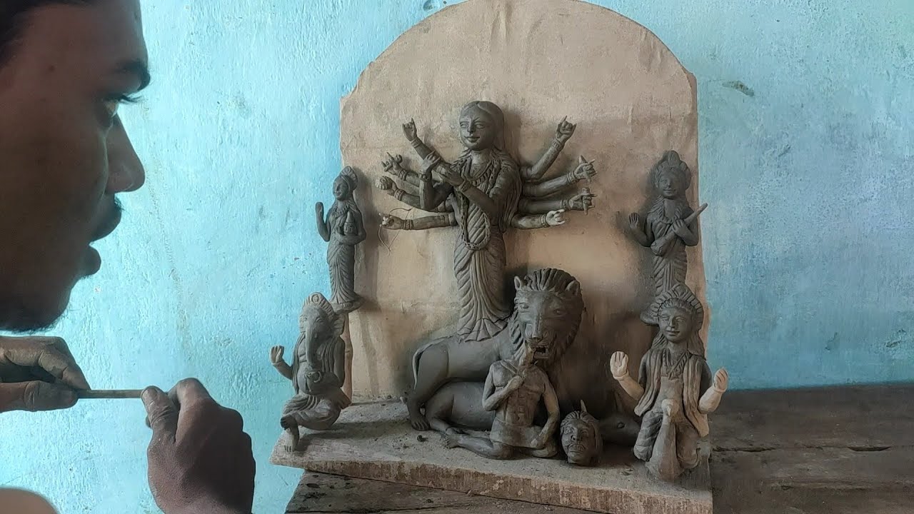 maa durga murti making || maa durga idol making 2021 (Part- 3)