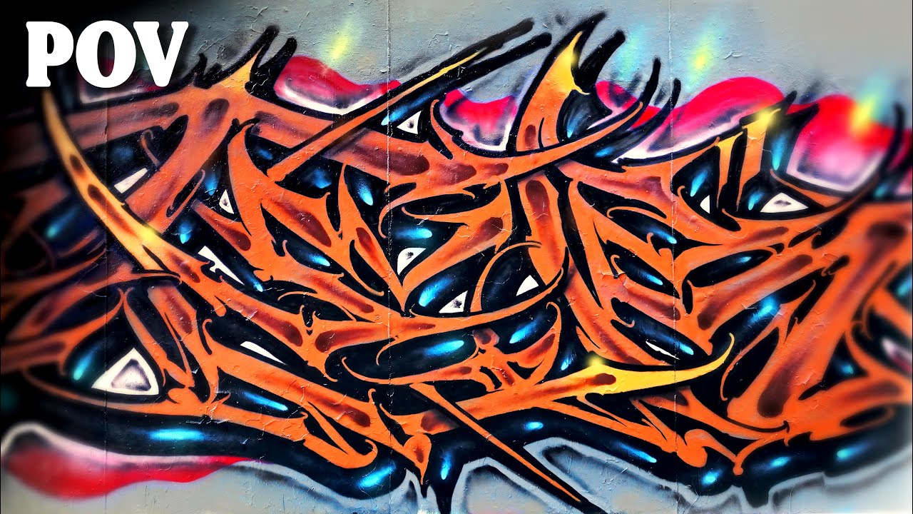 WILDSTYLE Graffiti | POV | Full Process