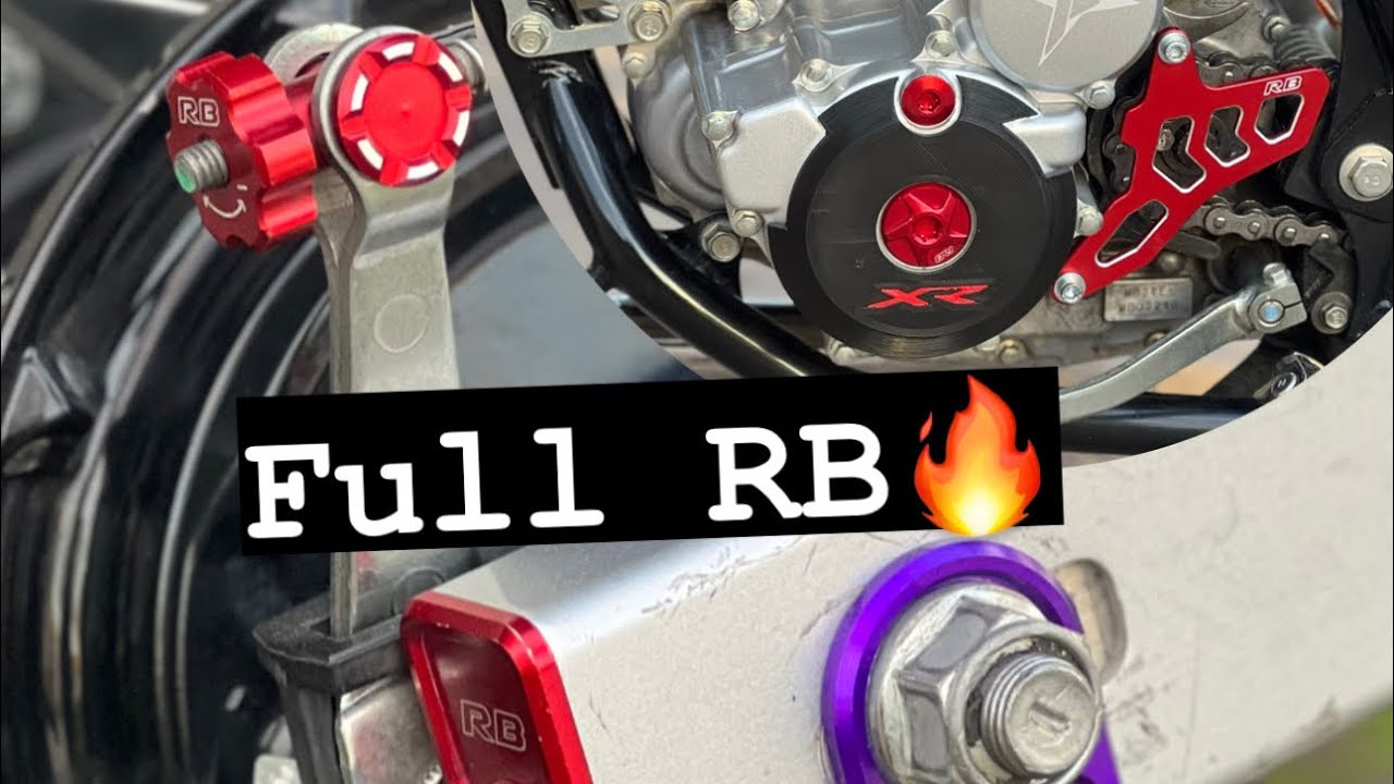 Colocando los nuevos accesorios de RB.CNCPARTS en honda tornado🔥