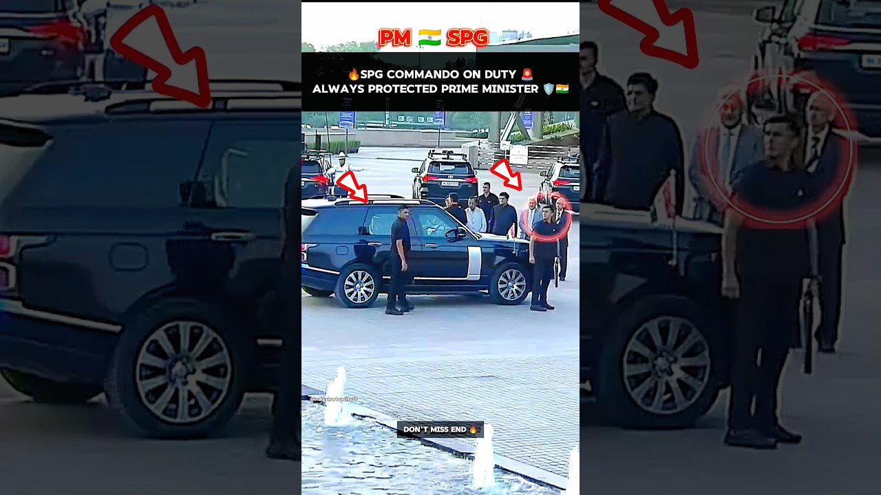 🔥- SPG commando ON DUTY 🚨 | ALWAYS PROTECTING PM MODI 🛡️🇮🇳 #shorts #viral #pmmodi
