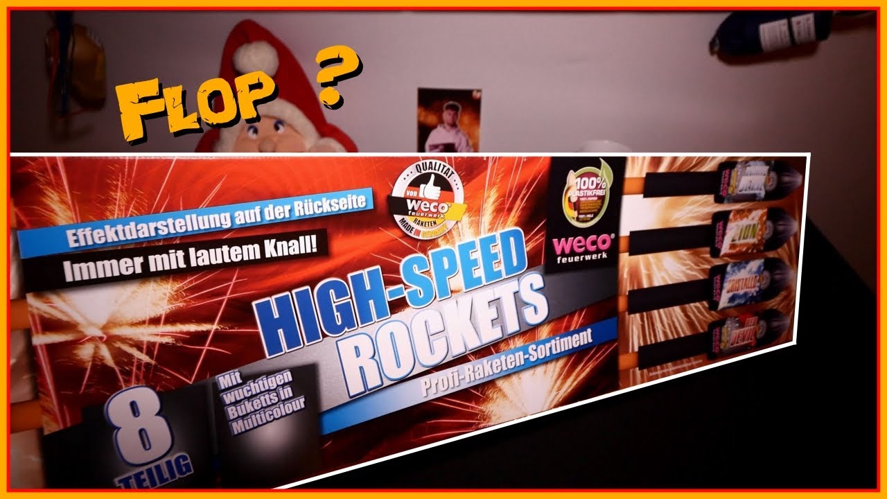 Weco Highspeedrockets (lohnen sich die Raketen noch?) 🚀 | GreatFireworks