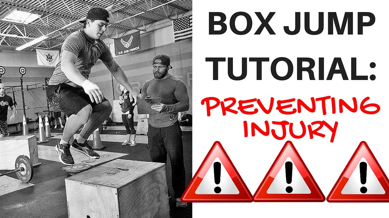 Box Jump Technique for WODs (Preventing Injury!)