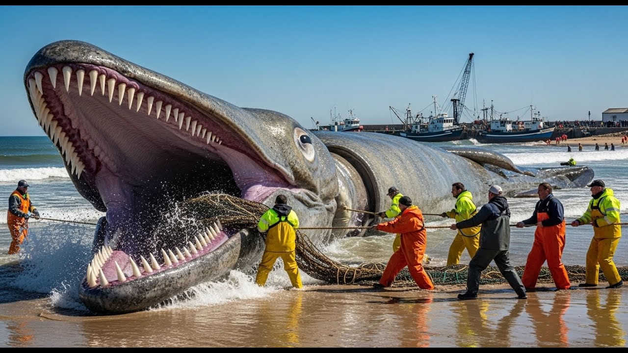 Sea Monster From the Deep: A Giant Squid Nearly Capsizes a Fishing Vessel