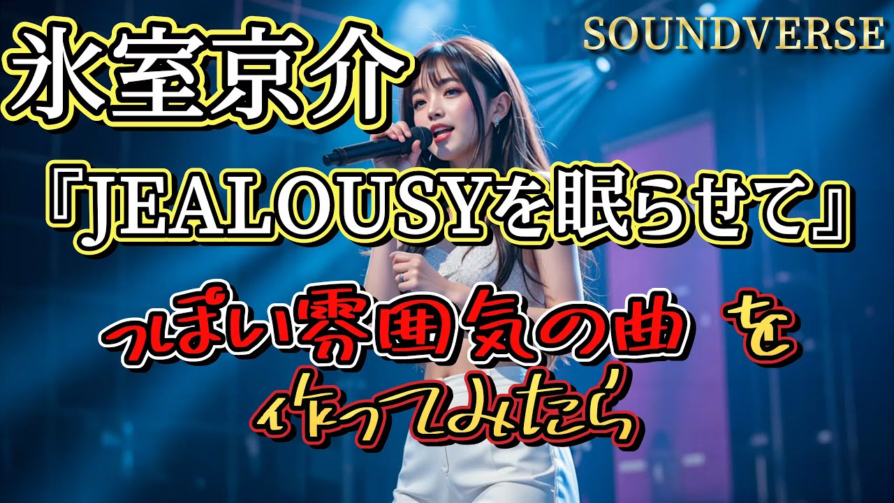 ▶ 氷室京介『JEALOUSYを眠らせて』DNAを受け継ぐ洋楽 ◢ CHAINS OF DESIRE：欲望の鎖【和訳】（完全版）ダークで都会的なロックの雰囲気、激しい感情がテーマ。
