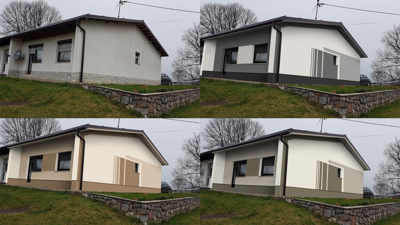 Facade house Design(Photoshop!)