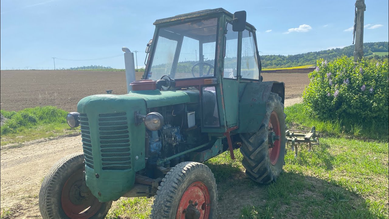 Zetor Super 50 - po rokoch pri práci 💥