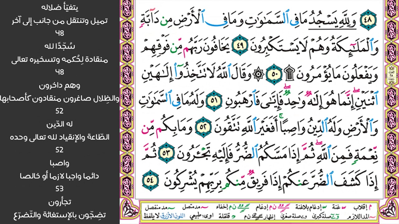 6#. الصفحة 272 - وما أرسلنا من قبلك إلا رجالا نوحي إليهم -ماهر المعيقلي- مكررة 10 مرات