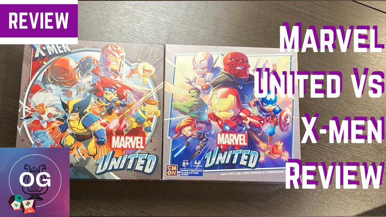 Marvel United v Marvel United X-Men Review | Orpheus Games