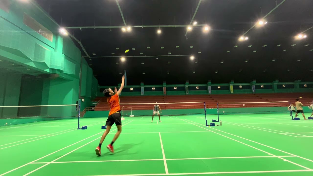 Badminton Singles 30 Jan 2 games