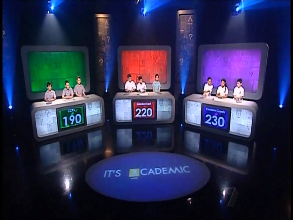 ECPS Tuesday Team on It's Academic part2