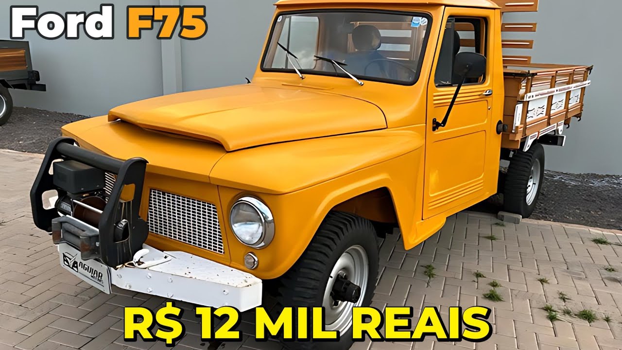 FORD F75 A VENDA POR APENAS 12 MIL REAIS