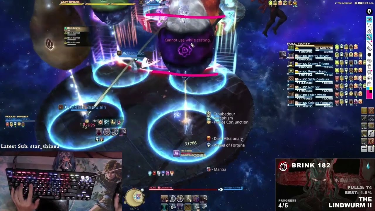 Understanding Idyllic dream ( Banana strats + Zenith Uptime) | FFXIV M12S
