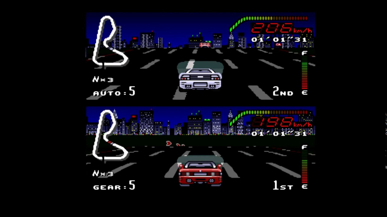 Top Gear SNES   USA Pista 3 New York