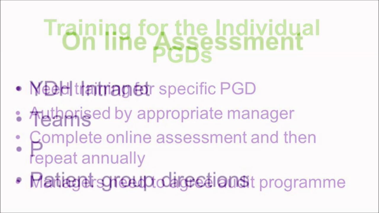 PGD Training Part 2