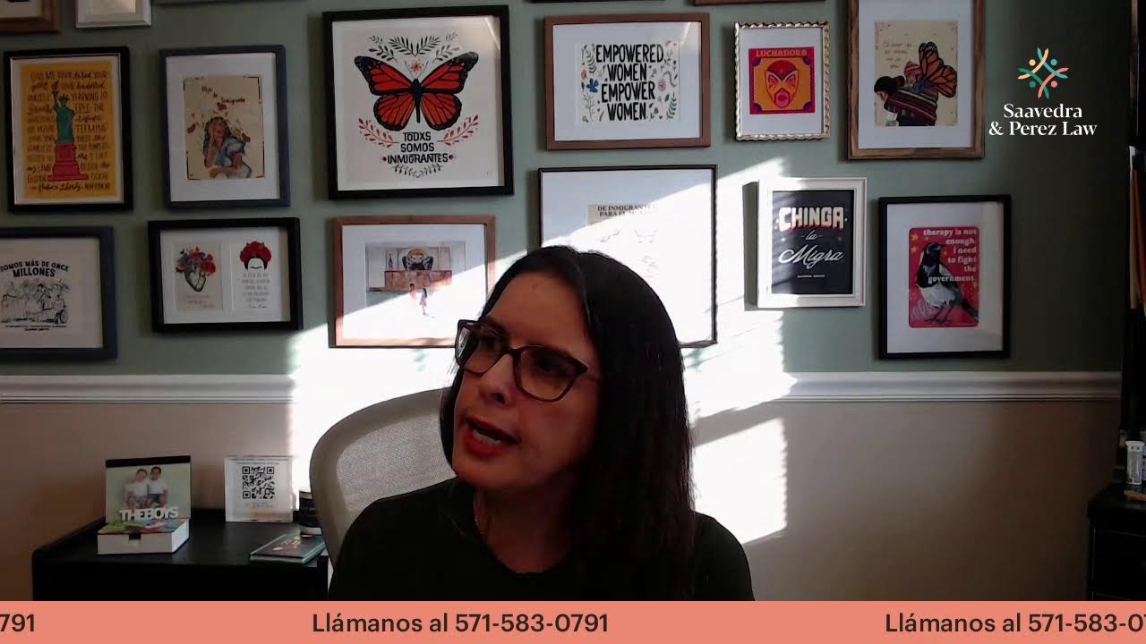 En Vivo: Resuelve Tus Dudas de Inmigración con Saavedra & Perez Law – Preguntas y Respuestas