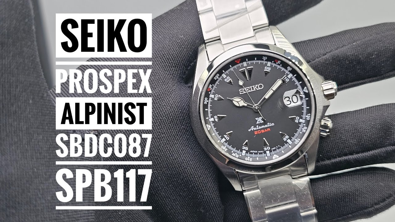 Seiko Prospex Automatic 'Shark Tooth' Alpinist SBDC087 SPB117