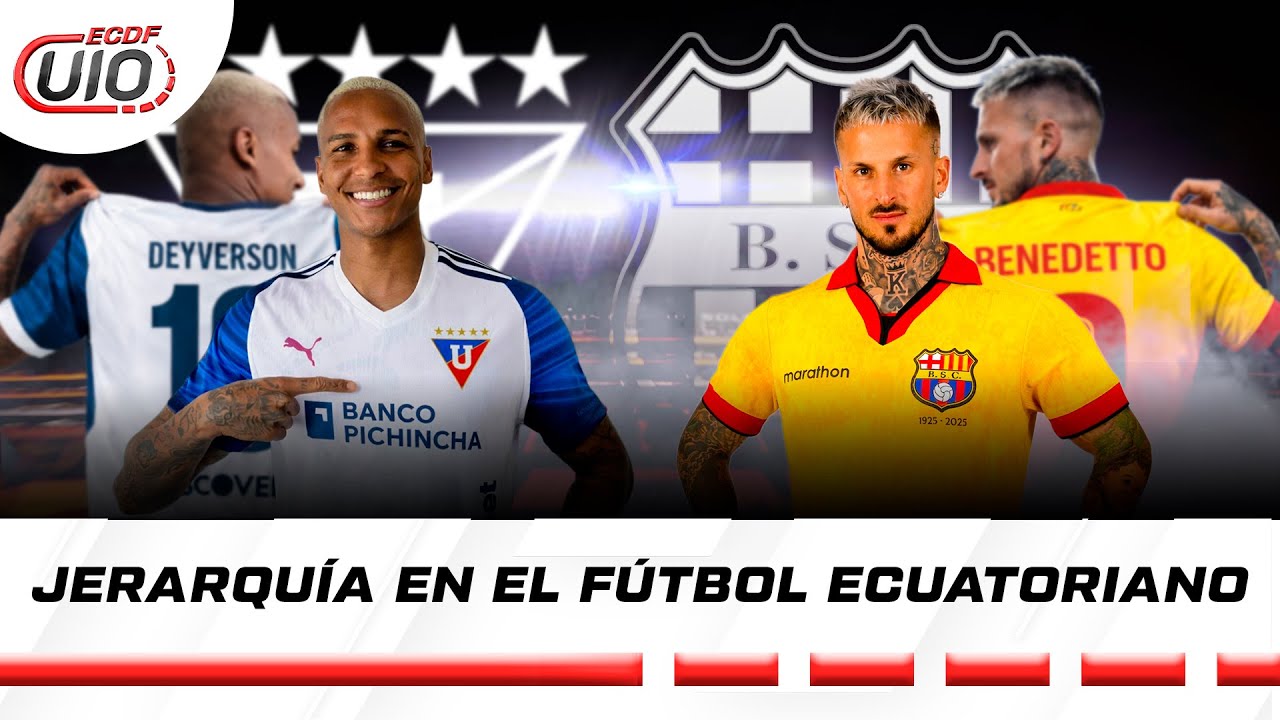 DEYVERSON Y BENEDETTO LISTOS PARA HACER HISTORIA EN EL FÚTBOL ECUATORIANO l ECDF UIO