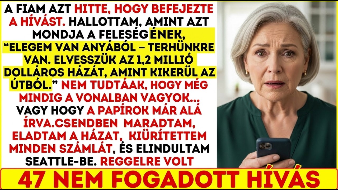 A fiam azt mondta: „Anya teher, tűnjön el.” Elfelejtette, hogy a hívás élő volt—előbb léptem.