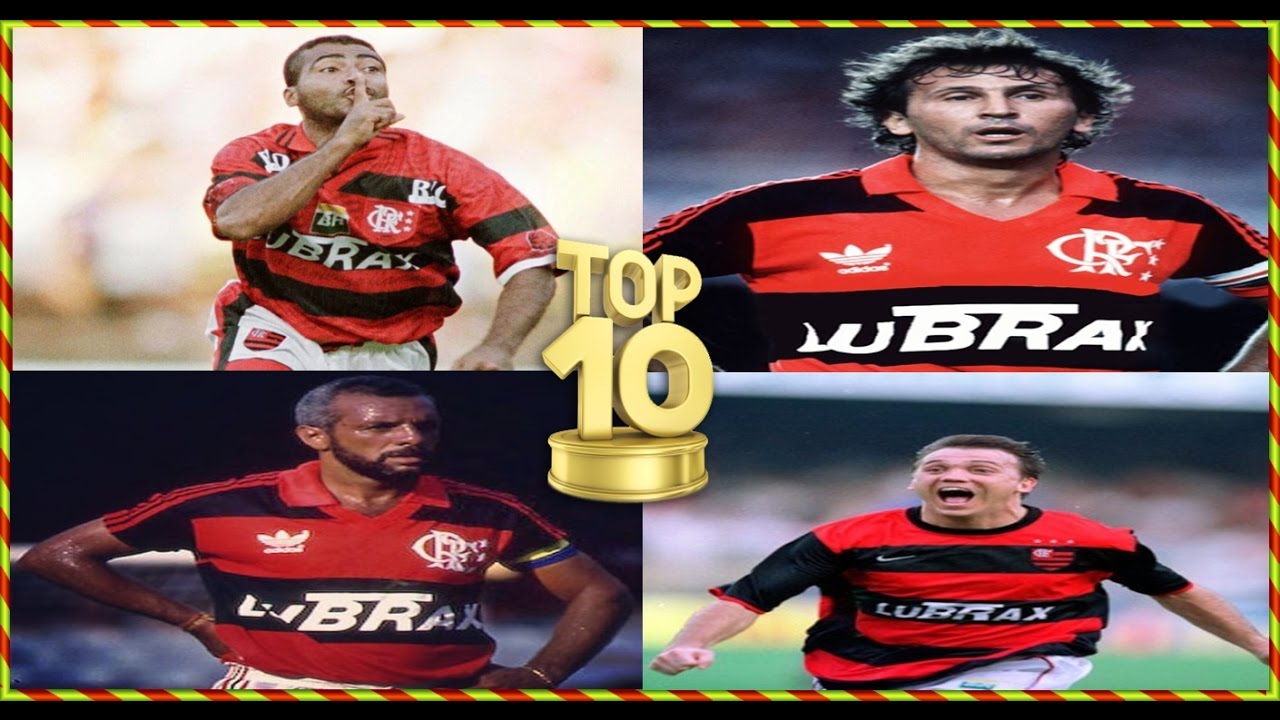 TOP 10 -  MAIORES ÍDOLOS DO FLAMENGO