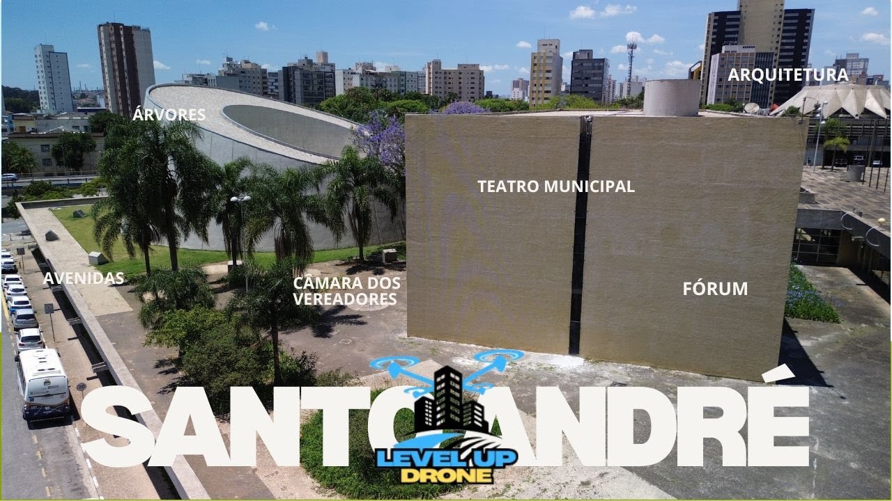 SANTO ANDRÉ/SP - 4K - PREFEITURA #roadtrip #drone #santoandre