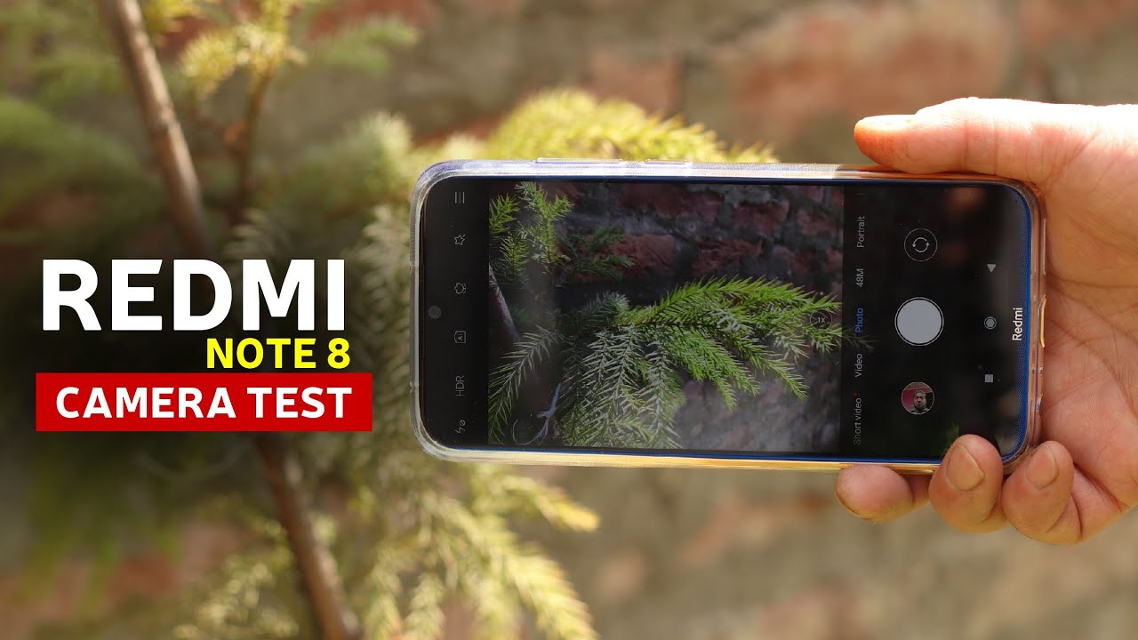 REDMI NOTE 8 CAMERA TEST