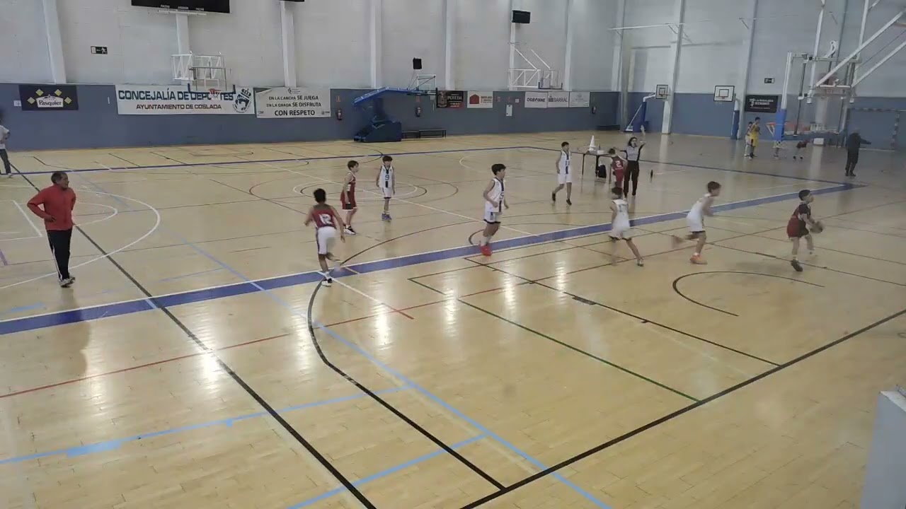 C.B. Coslada 93 vs 63 Brains Moraleja 1º periodo