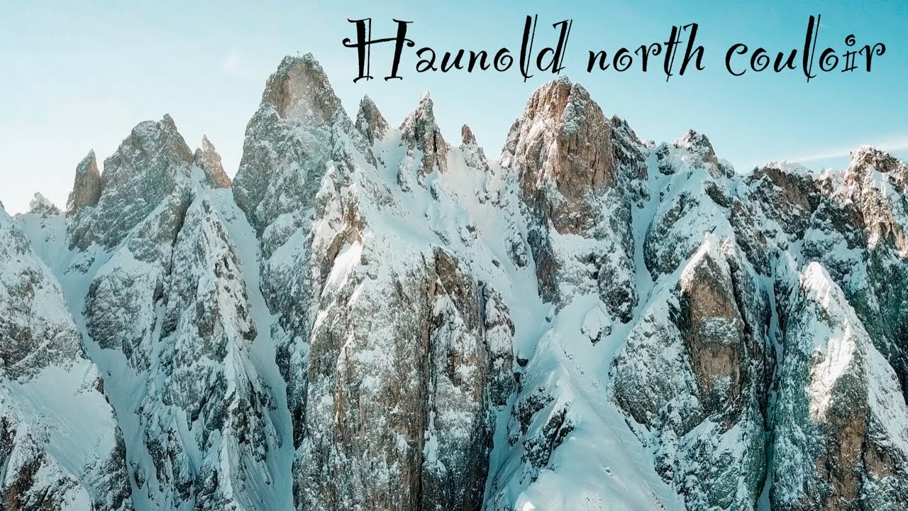 Haunold north couloir