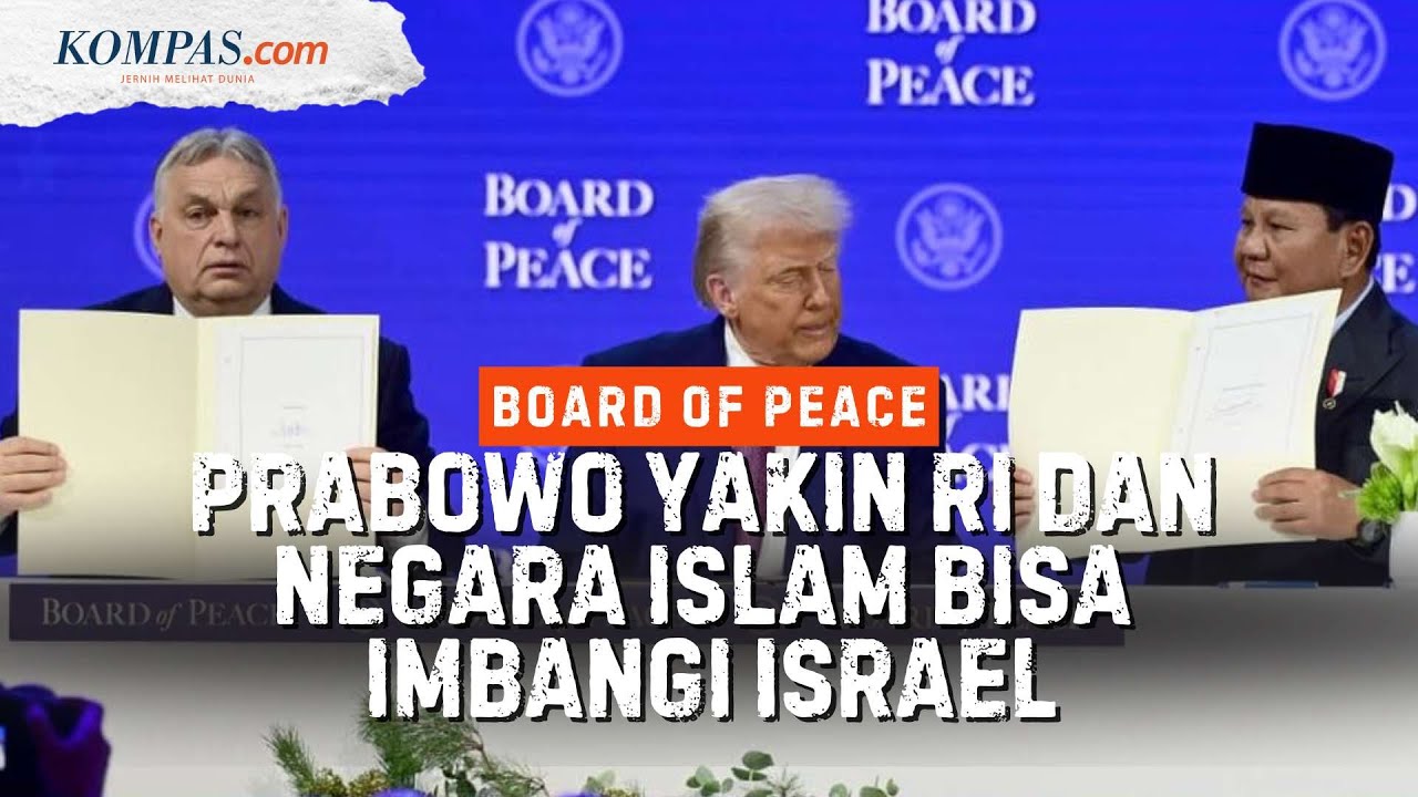 Soal Board of Peace, Prabowo Akui Israel Ujian Terbesar tapi Bisa Diimbangi