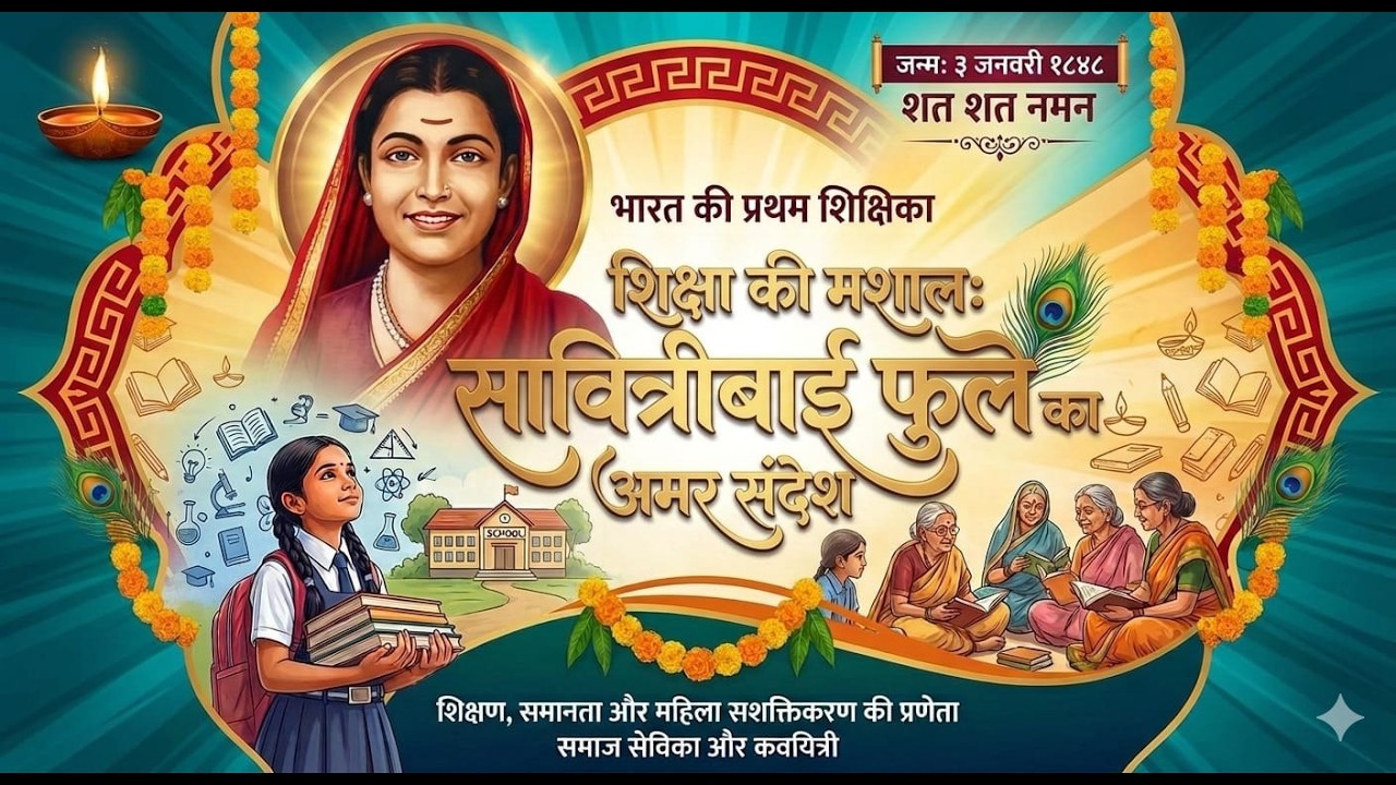 भारत की पहली महिला शिक्षिका– सावित्रीबाई फुले || संघर्ष और सफलता || महिला शिक्षा की जननी || #history
