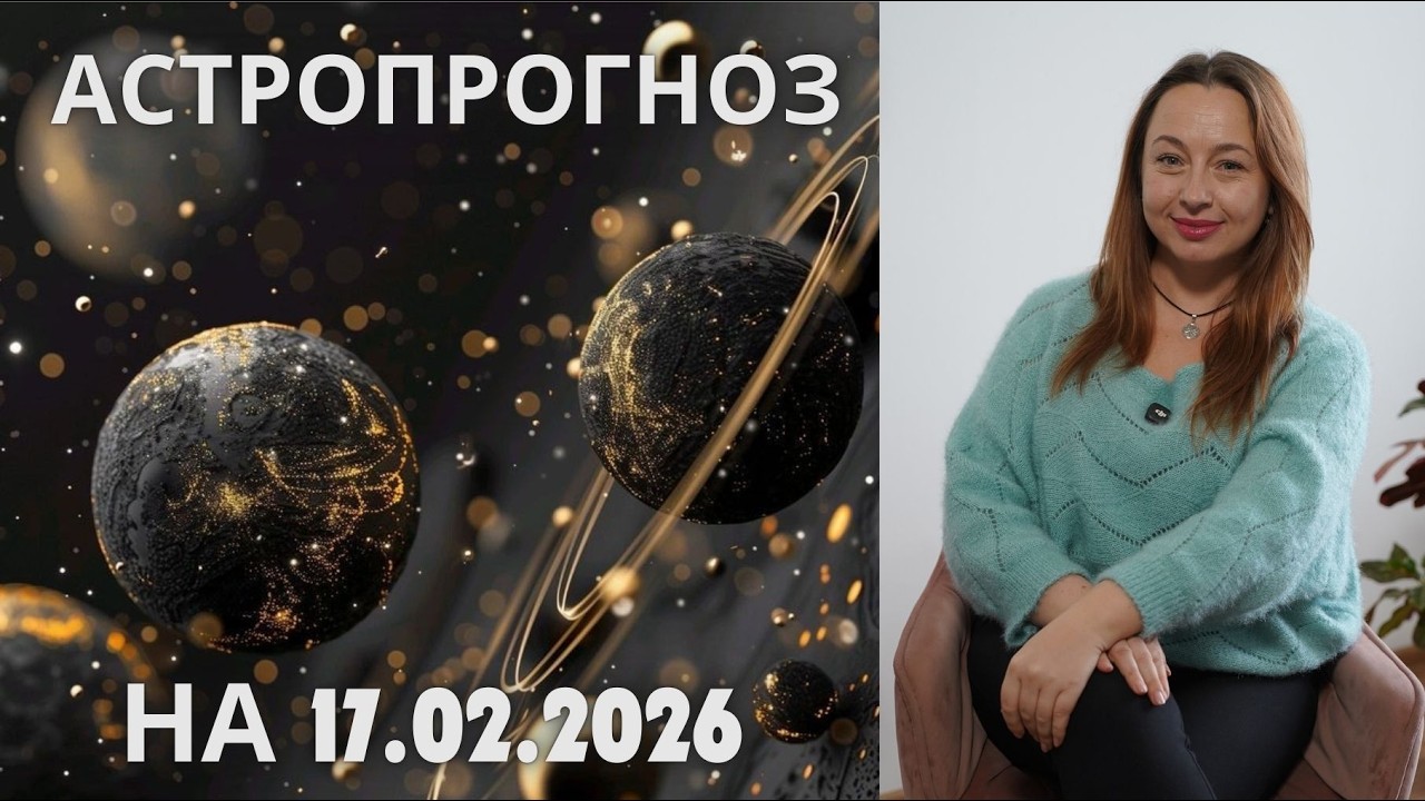 АСТРОПРОГНОЗ НА 17.02.2026 р.