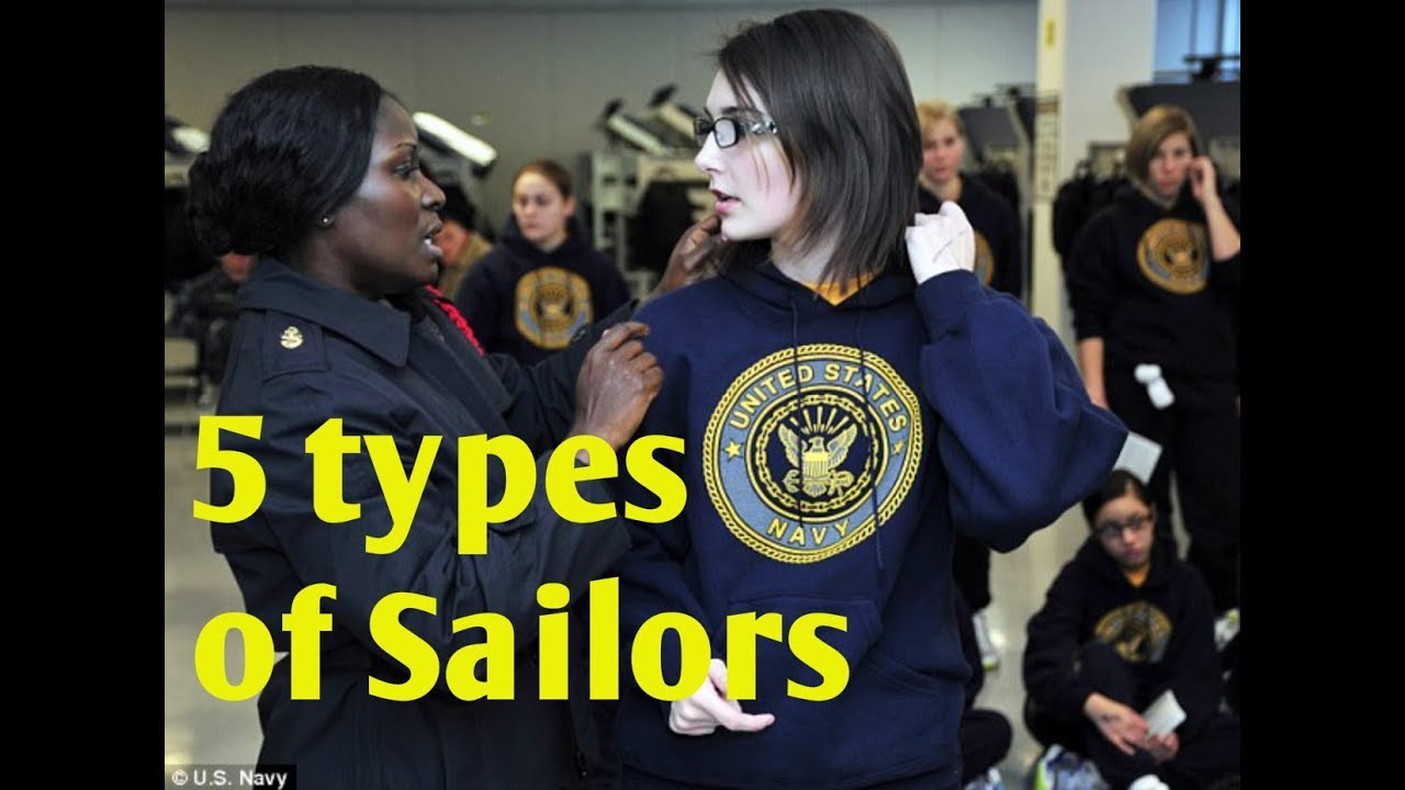 The 5 types of Females in the Navy