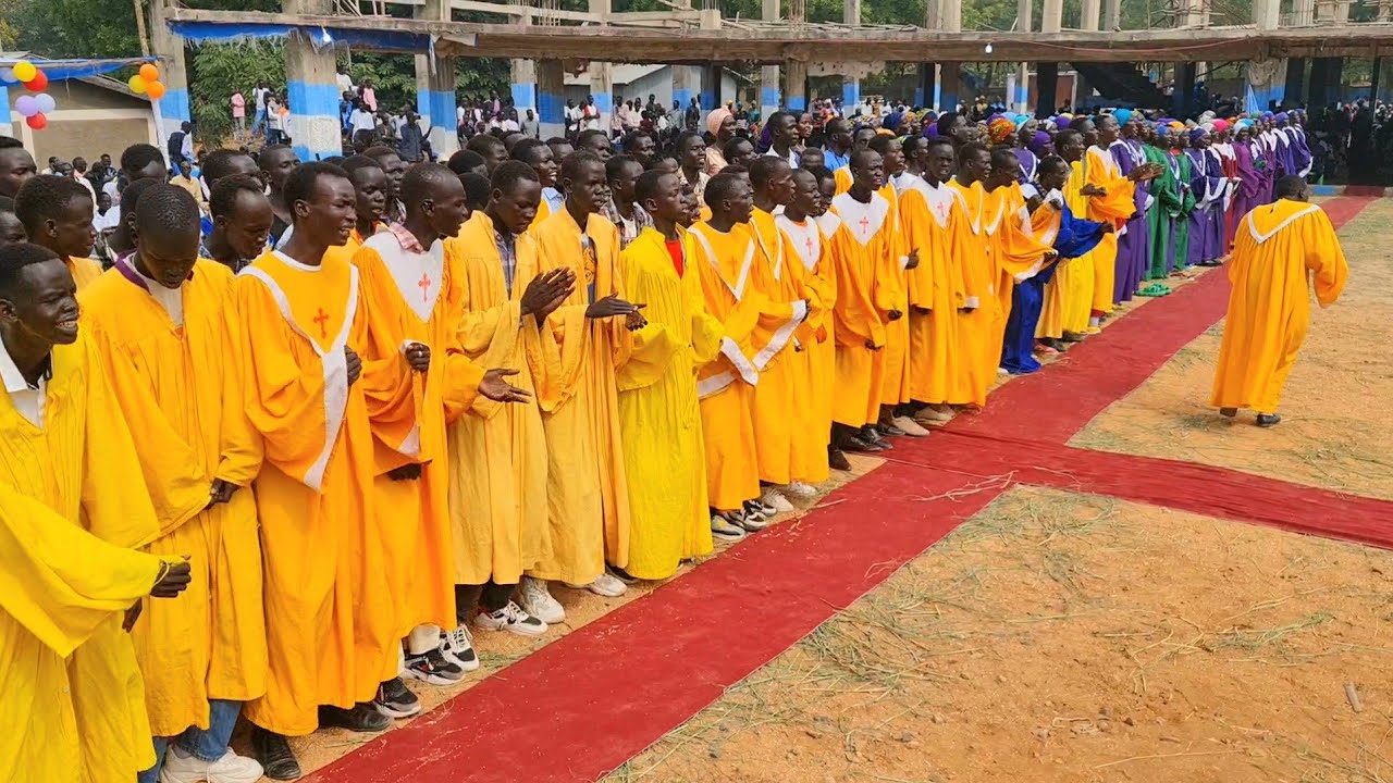 EECMY-WGBS 7th Batch Pastor Ordination Ceremony, Gambella Presbytery Choir's main song 28/02/24.