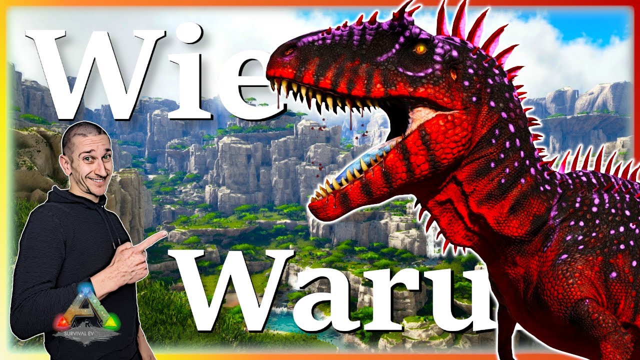 ARK Taming Guide | Carcharodontosaurus zähmen & seine Fähigkeiten mit Humor