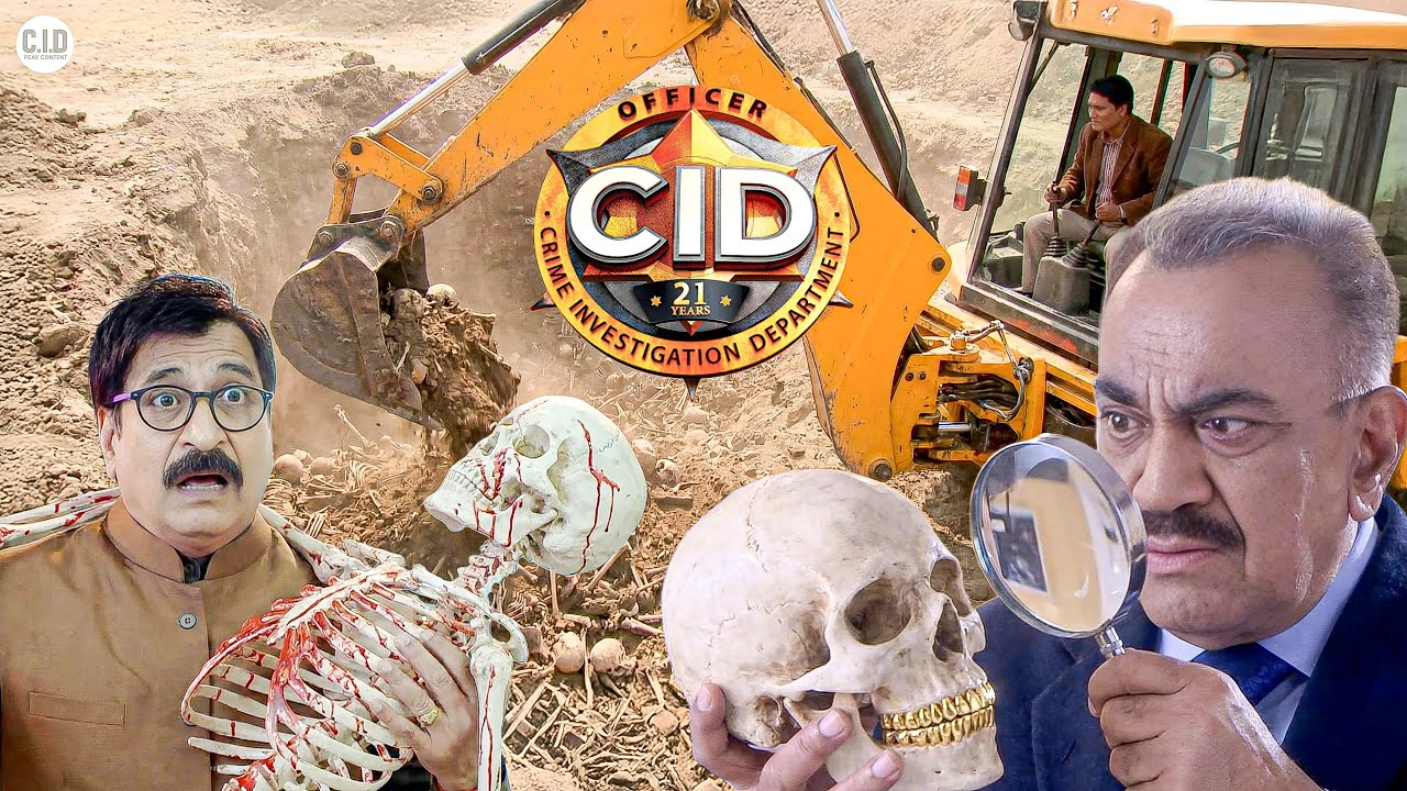 जमीन की खुदाई में cid टीम को मिले सोने के दांत वाले कंकाल || CID || Episode 2026