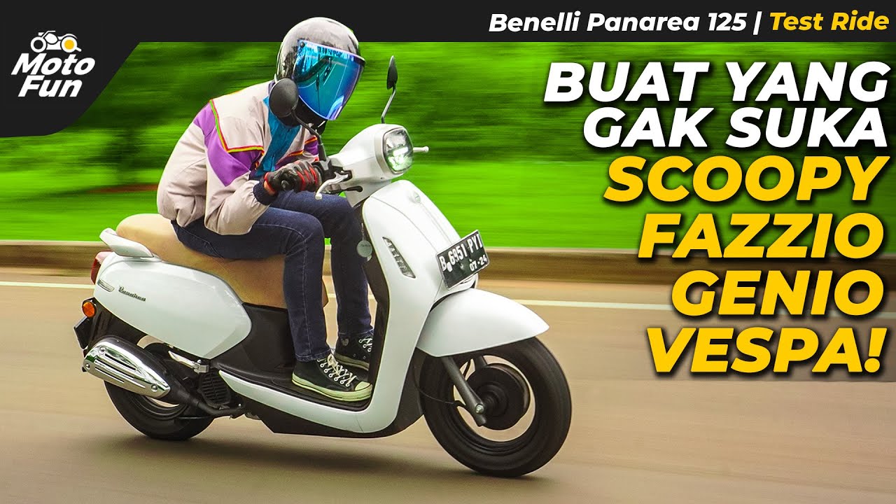 Plus-Minus Benelli Panarea 125 2022, Matic Retro Rp 20 Jutaan! | Test Ride - MotoFun Indonesia