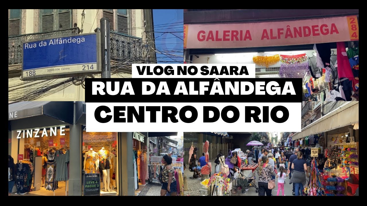 Rua da ALFÂNDEGA ( Centro do Rio de Janeiro)