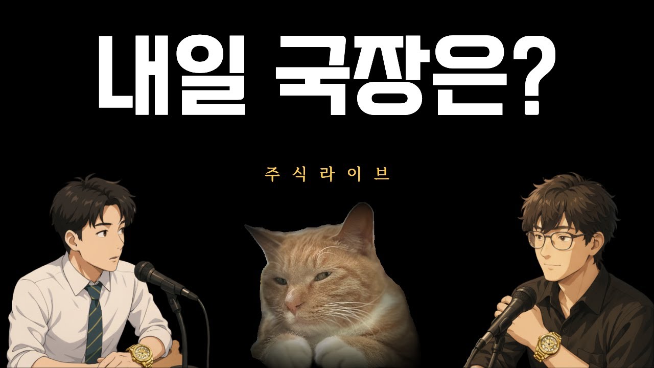 [주식라이브] 내일 국장은?