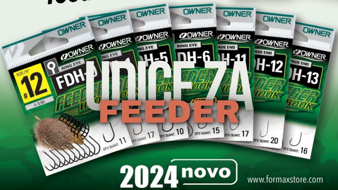 7 Novih Udica za Feeder Ribolov - Owner Hooks FDH